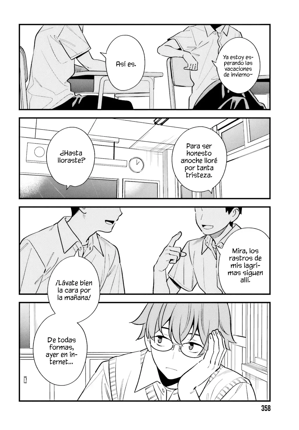 Are physical relationships posible between childhood friends of high school students? Capitulo 17 página 4