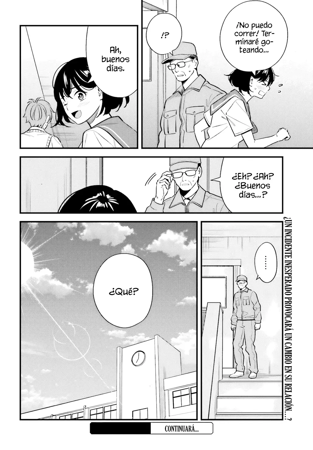 Are physical relationships posible between childhood friends of high school students? Capitulo 17 página 40