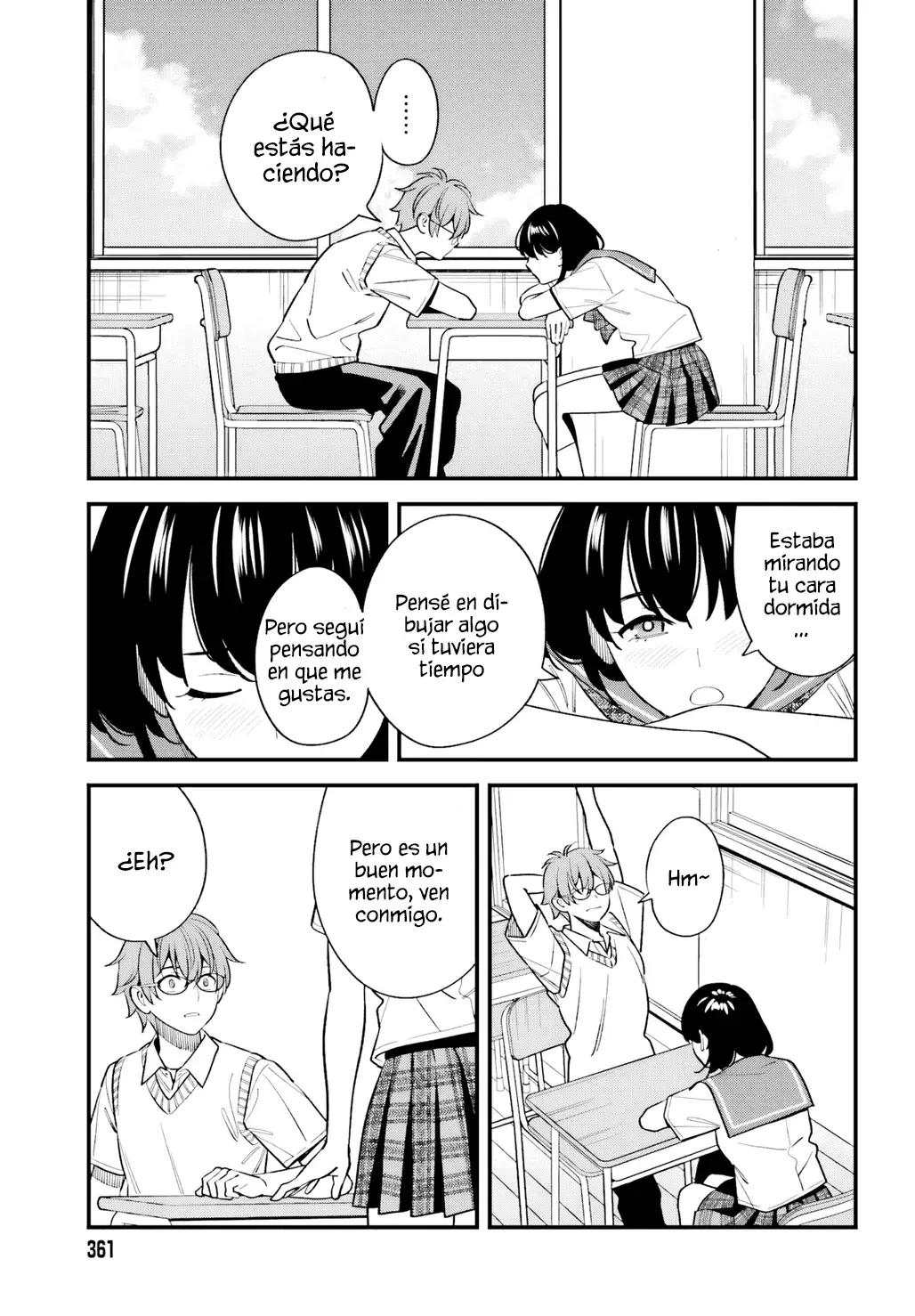 Are physical relationships posible between childhood friends of high school students? Capitulo 17 página 7