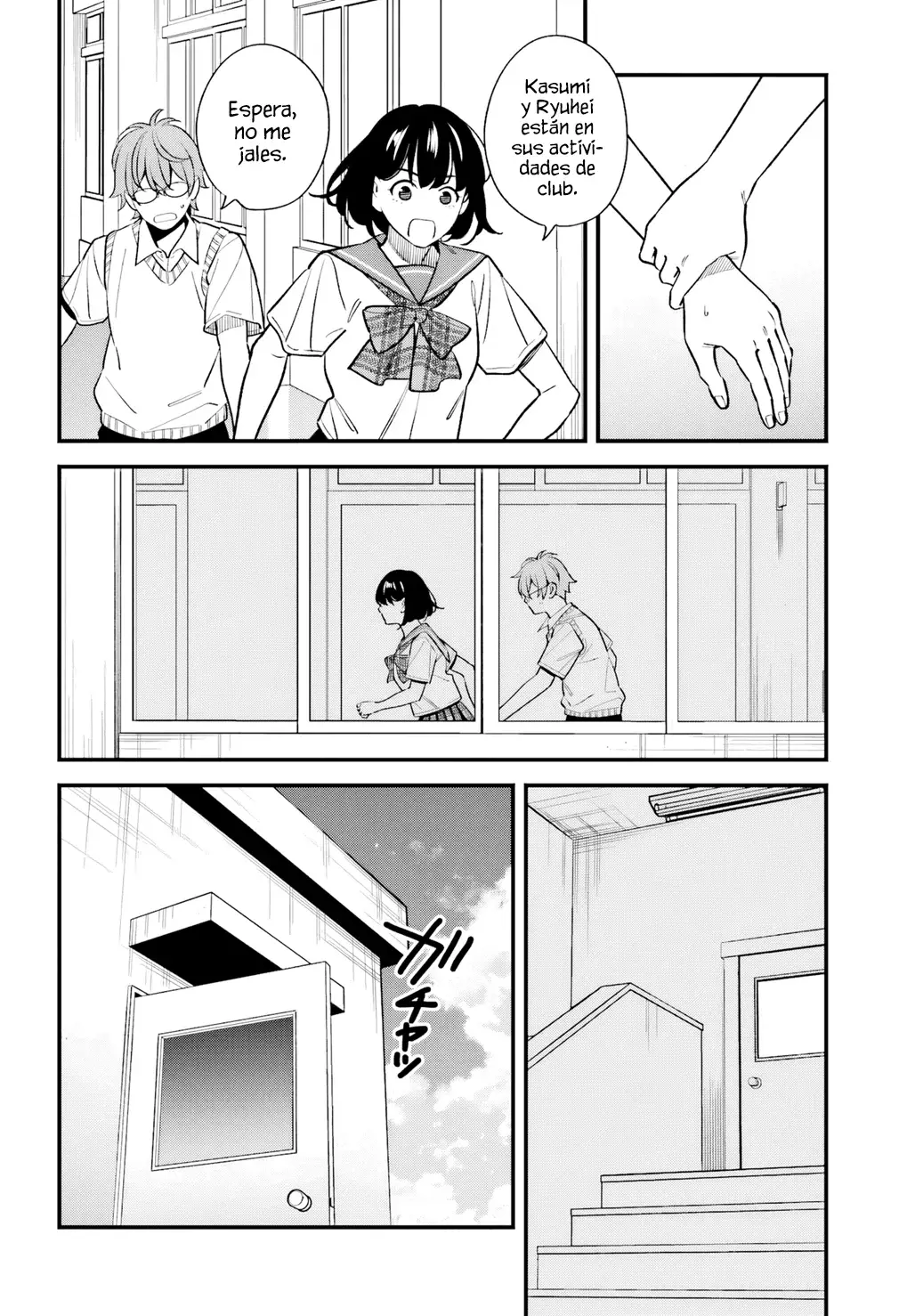 Are physical relationships posible between childhood friends of high school students? Capitulo 17 página 8