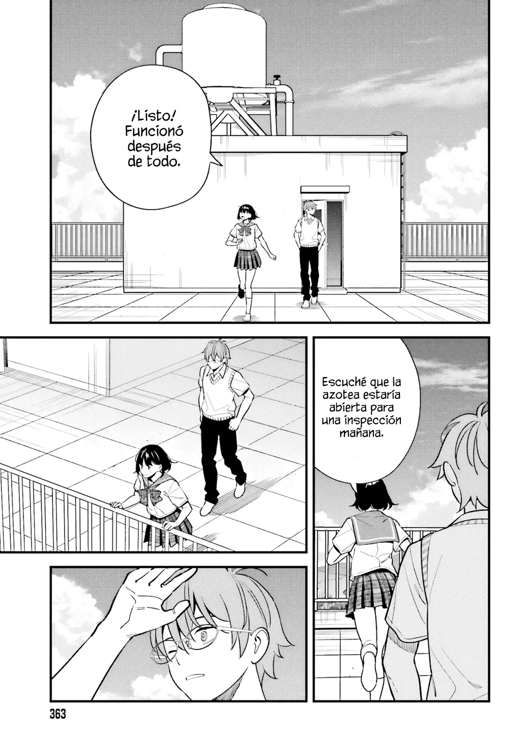 Are physical relationships posible between childhood friends of high school students? Capitulo 17 página 9