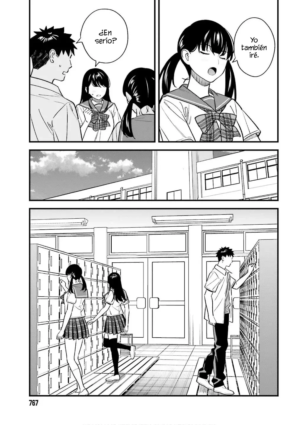 Are physical relationships posible between childhood friends of high school students? Capitulo 18 página 21