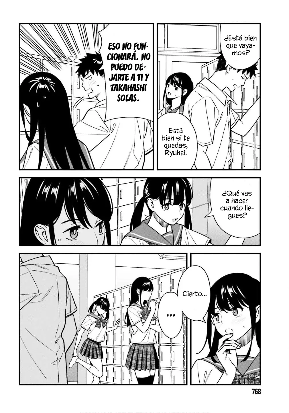 Are physical relationships posible between childhood friends of high school students? Capitulo 18 página 22