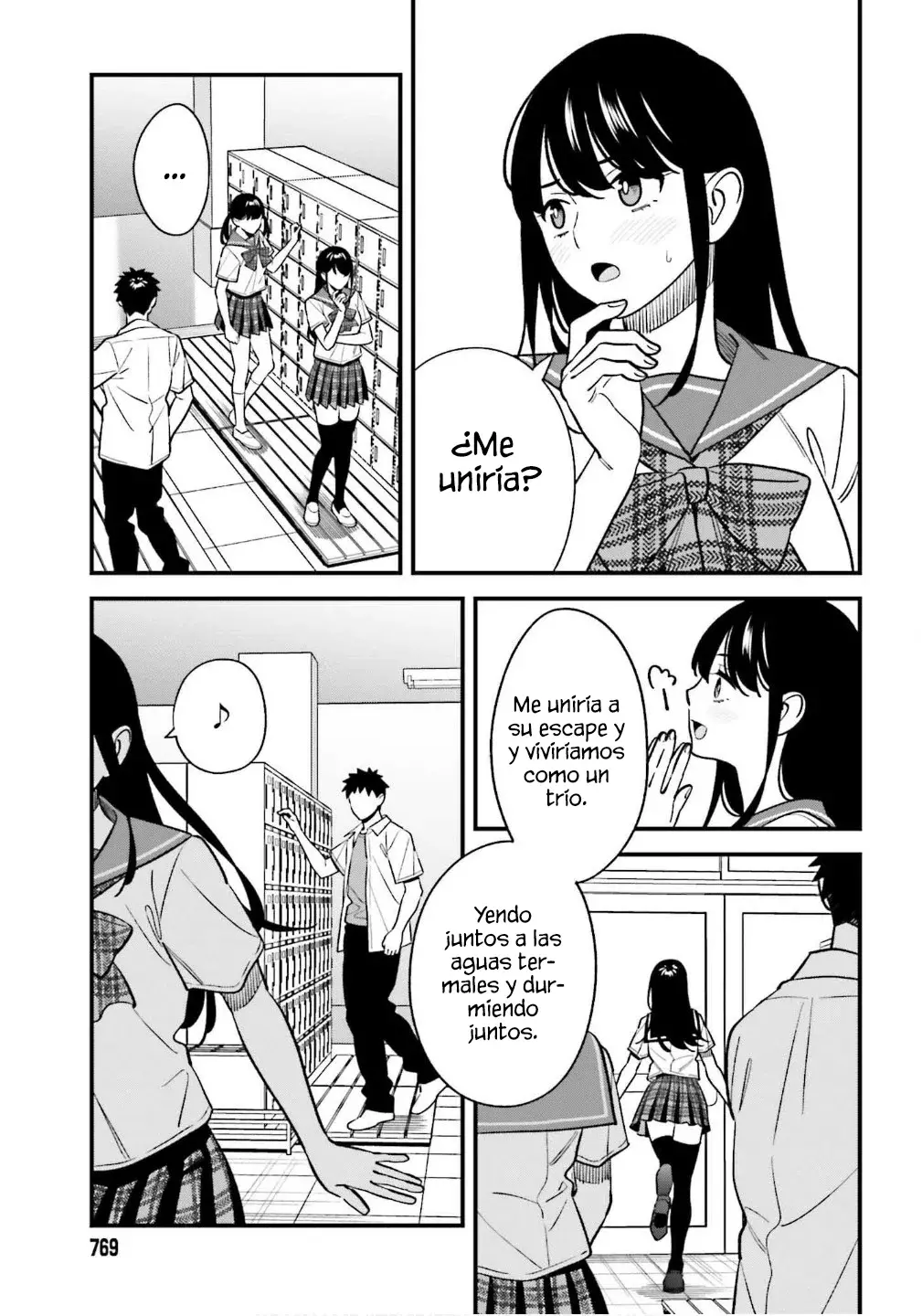 Are physical relationships posible between childhood friends of high school students? Capitulo 18 página 23