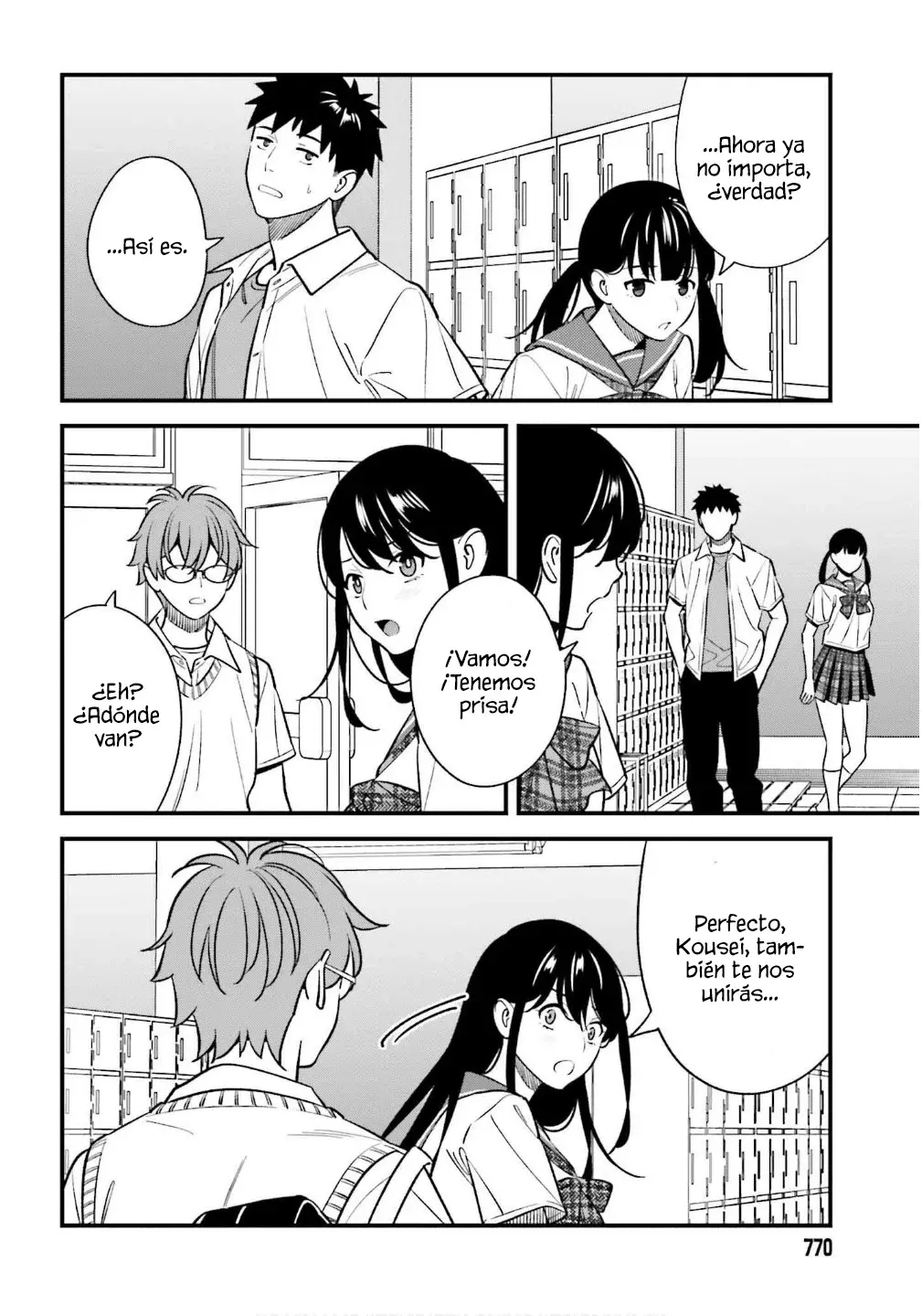 Are physical relationships posible between childhood friends of high school students? Capitulo 18 página 24