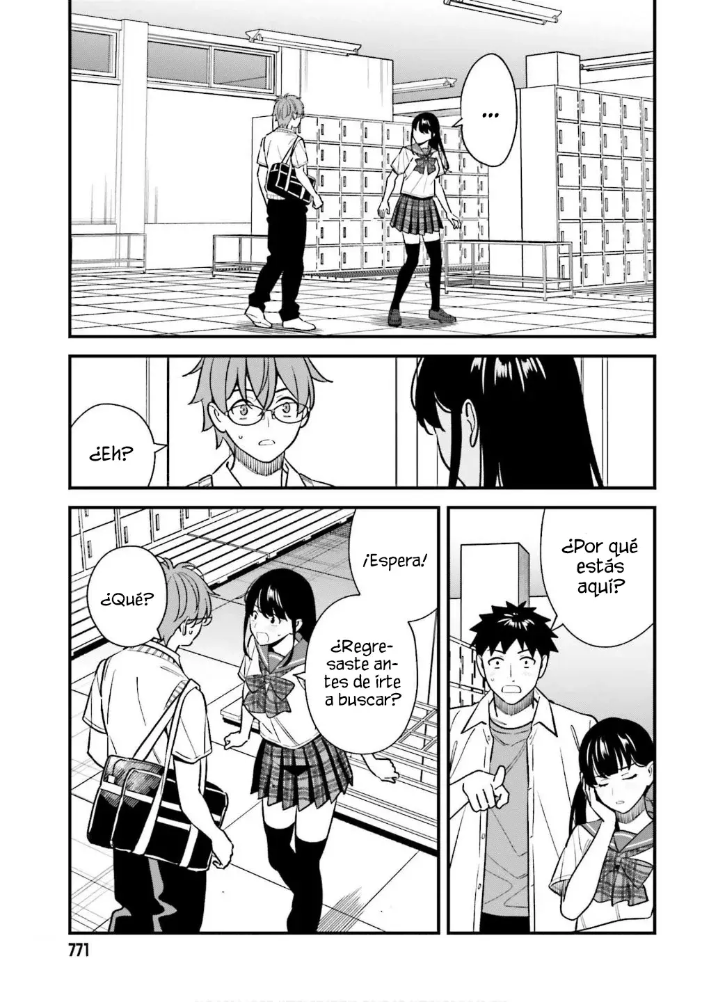 Are physical relationships posible between childhood friends of high school students? Capitulo 18 página 25