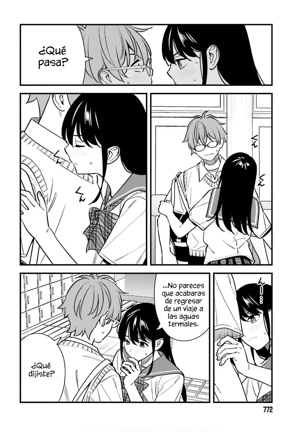 Are physical relationships posible between childhood friends of high school students? Capitulo 18 página 26