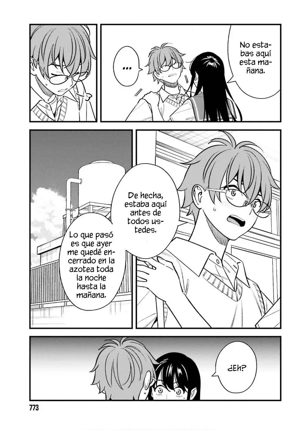 Are physical relationships posible between childhood friends of high school students? Capitulo 18 página 27