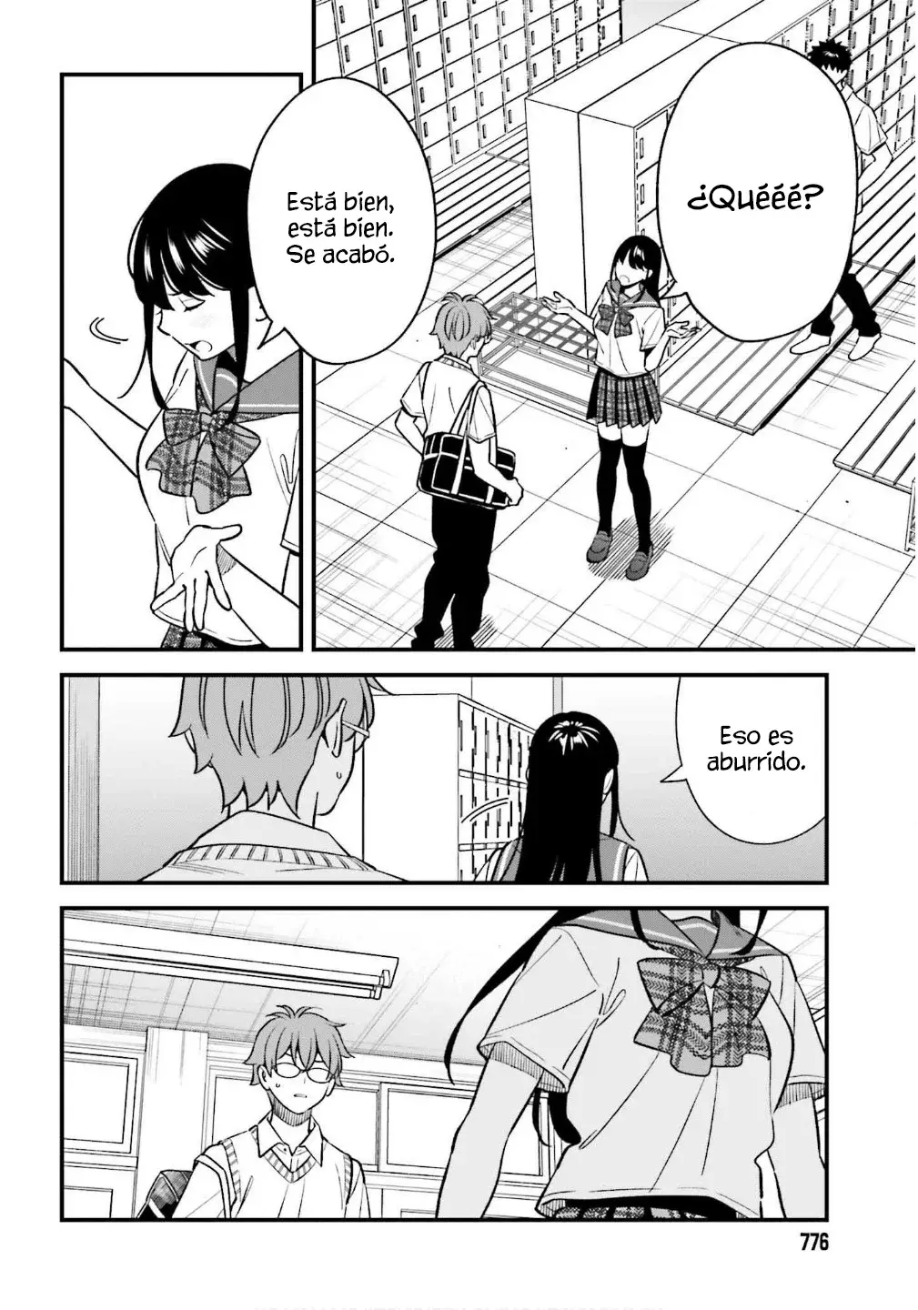 Are physical relationships posible between childhood friends of high school students? Capitulo 18 página 30