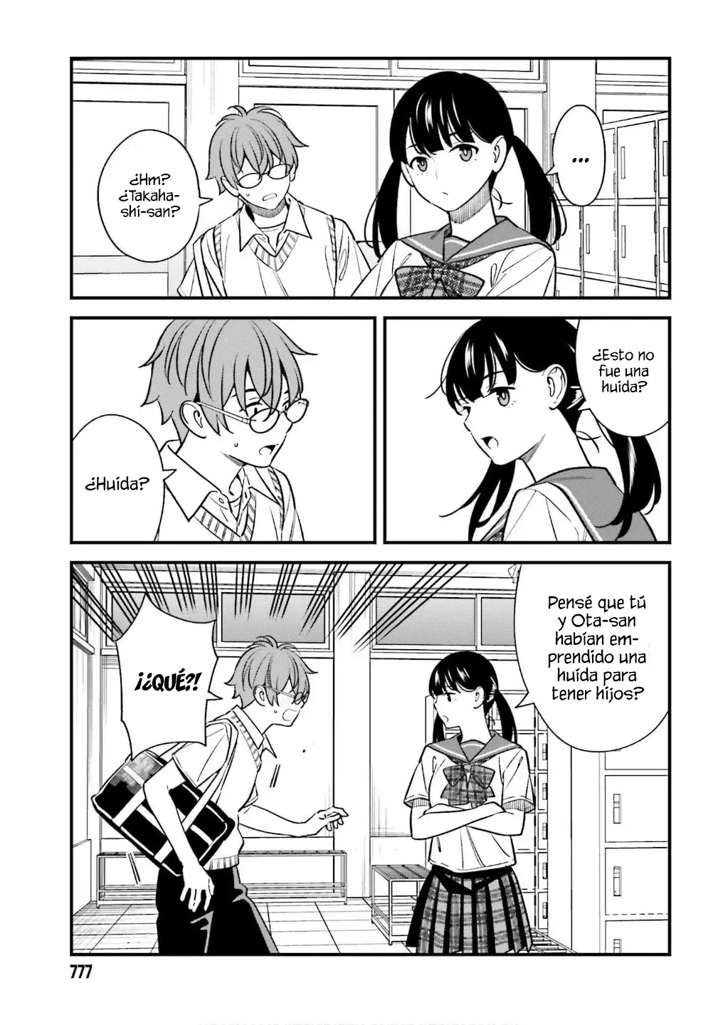 Are physical relationships posible between childhood friends of high school students? Capitulo 18 página 31
