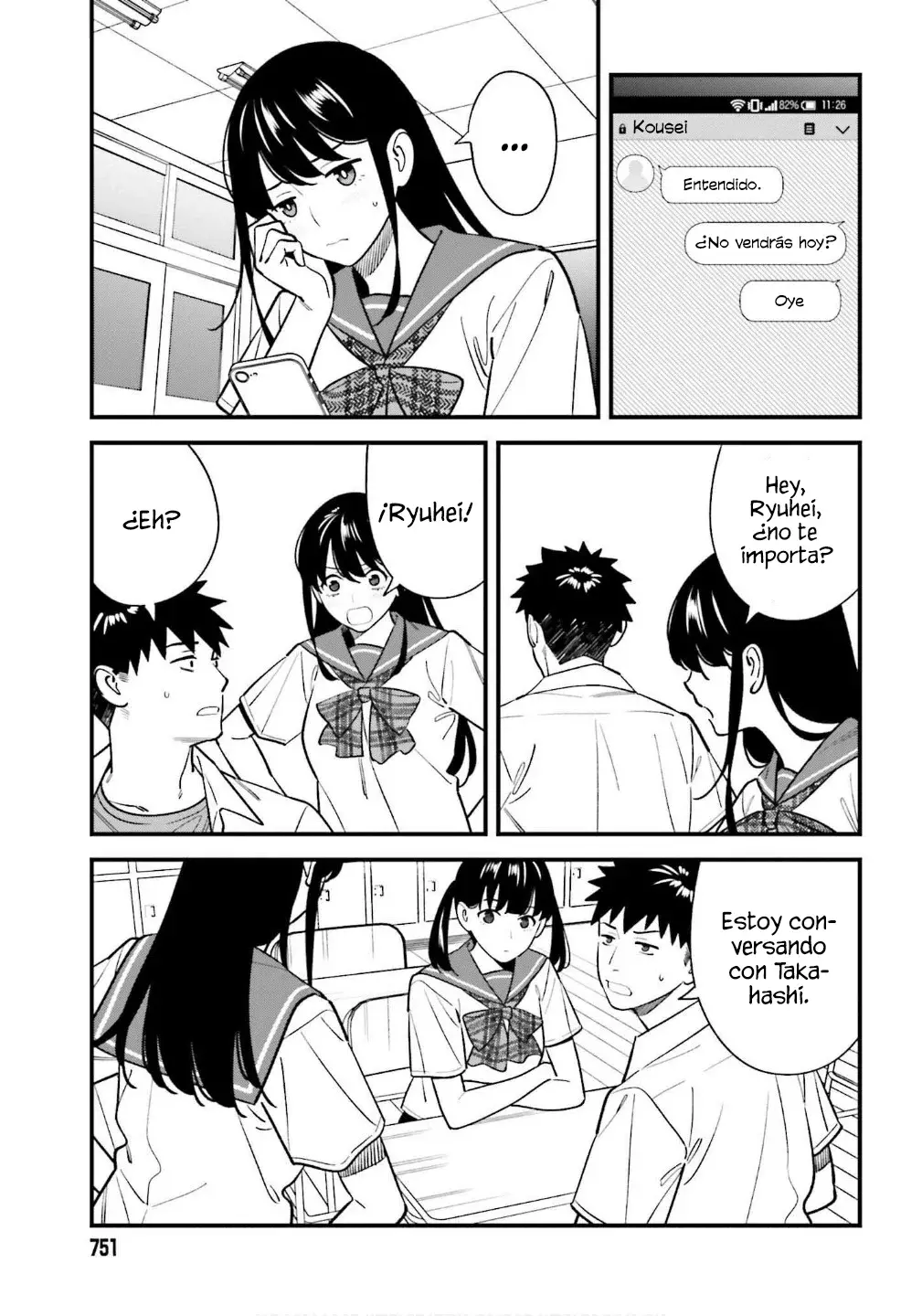 Are physical relationships posible between childhood friends of high school students? Capitulo 18 página 5
