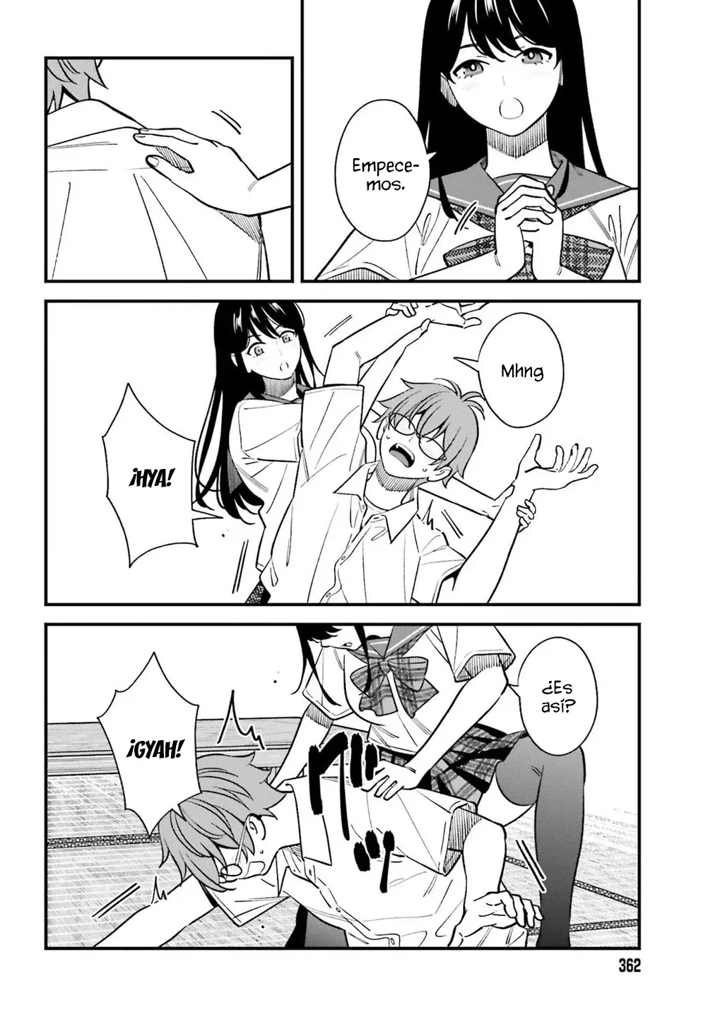 Are physical relationships posible between childhood friends of high school students? Capitulo 19 página 10