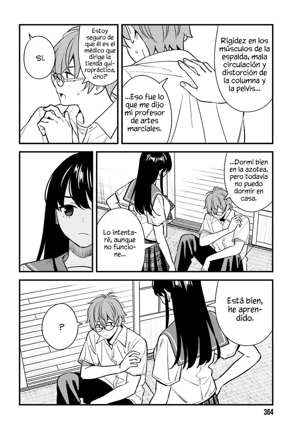 Are physical relationships posible between childhood friends of high school students? Capitulo 19 página 12