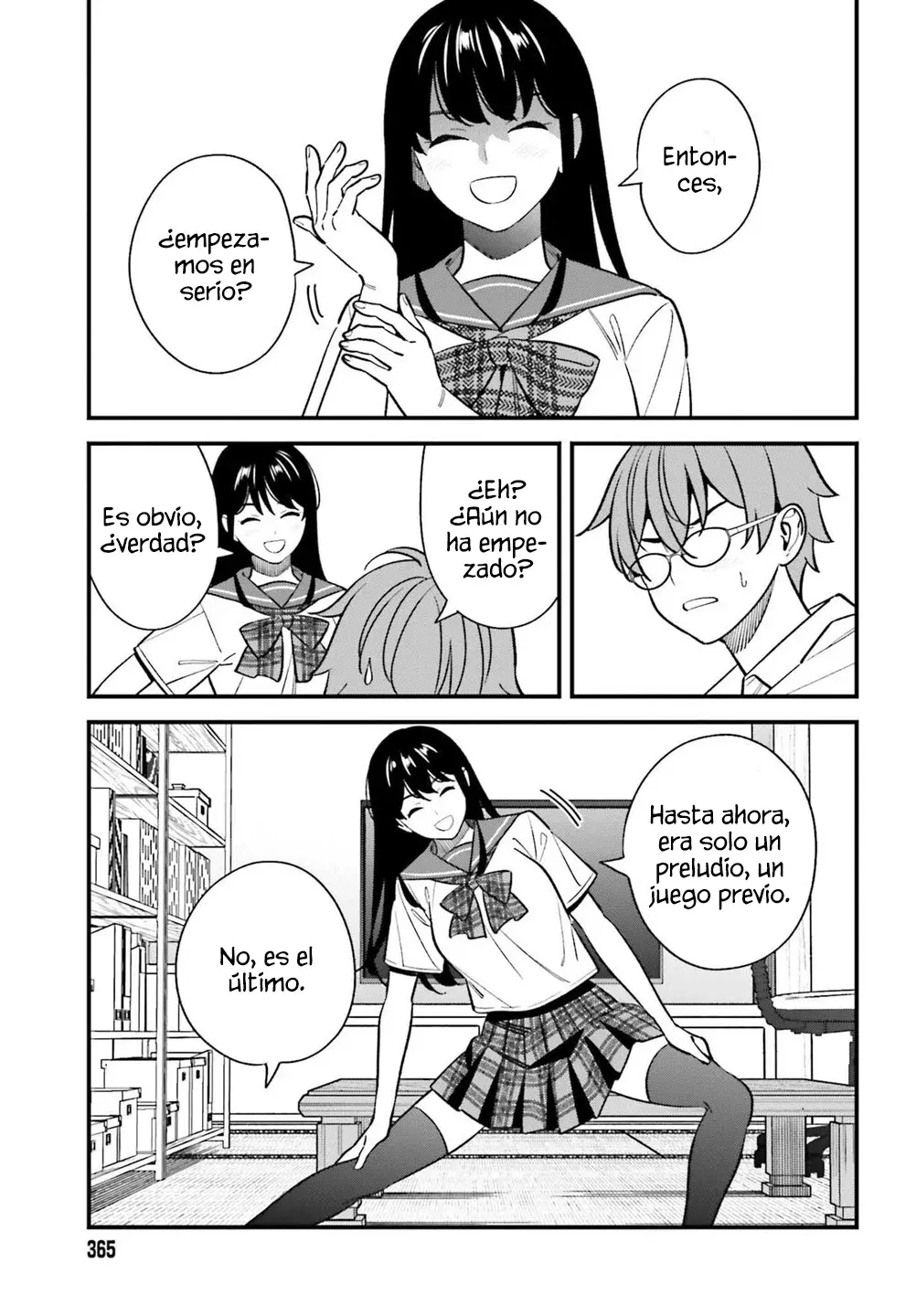 Are physical relationships posible between childhood friends of high school students? Capitulo 19 página 13