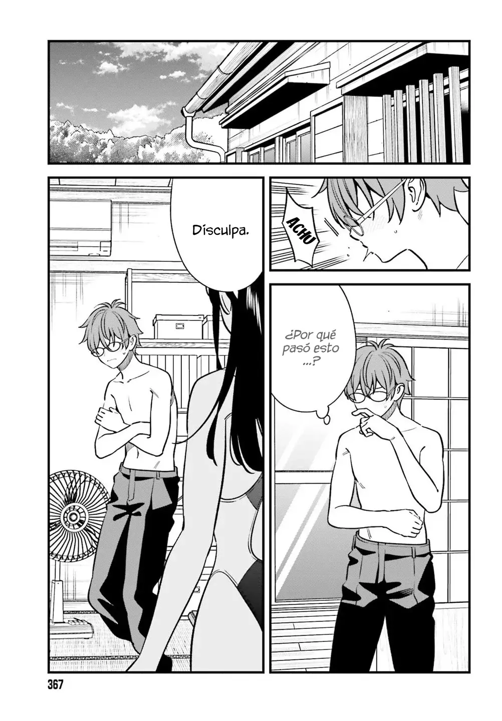 Are physical relationships posible between childhood friends of high school students? Capitulo 19 página 15