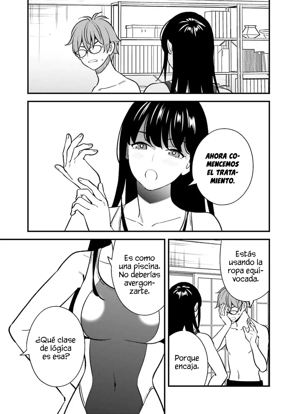 Are physical relationships posible between childhood friends of high school students? Capitulo 19 página 17