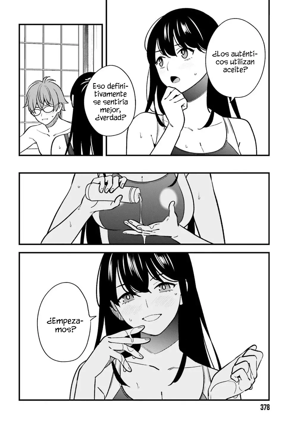 Are physical relationships posible between childhood friends of high school students? Capitulo 19 página 26