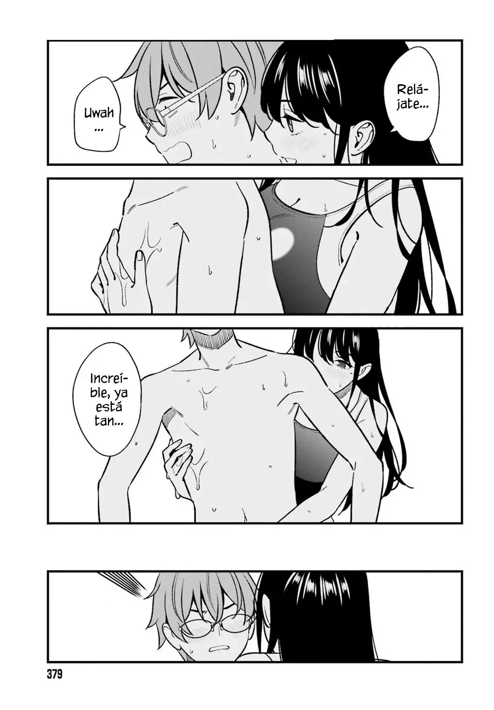 Are physical relationships posible between childhood friends of high school students? Capitulo 19 página 27