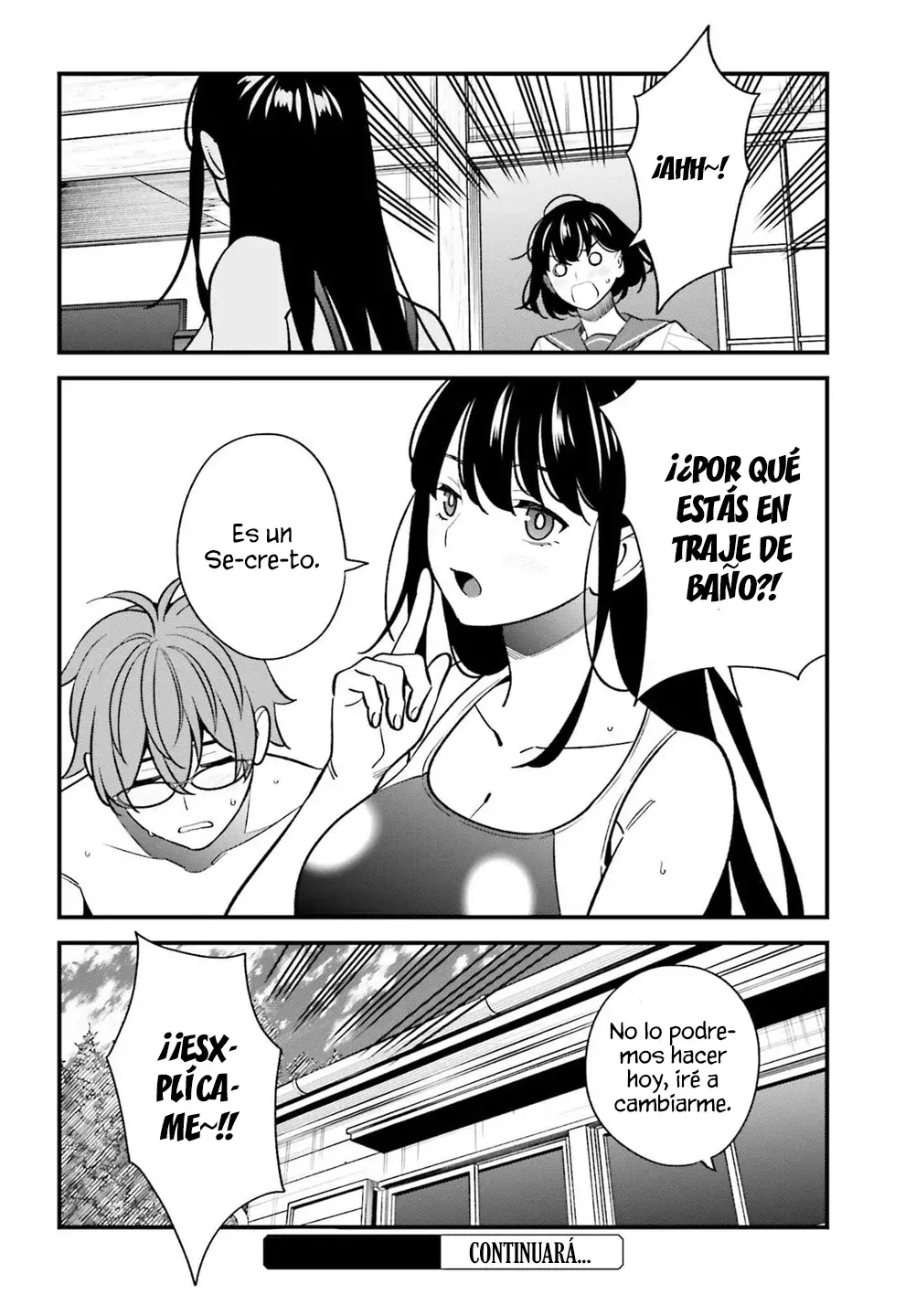 Are physical relationships posible between childhood friends of high school students? Capitulo 19 página 30