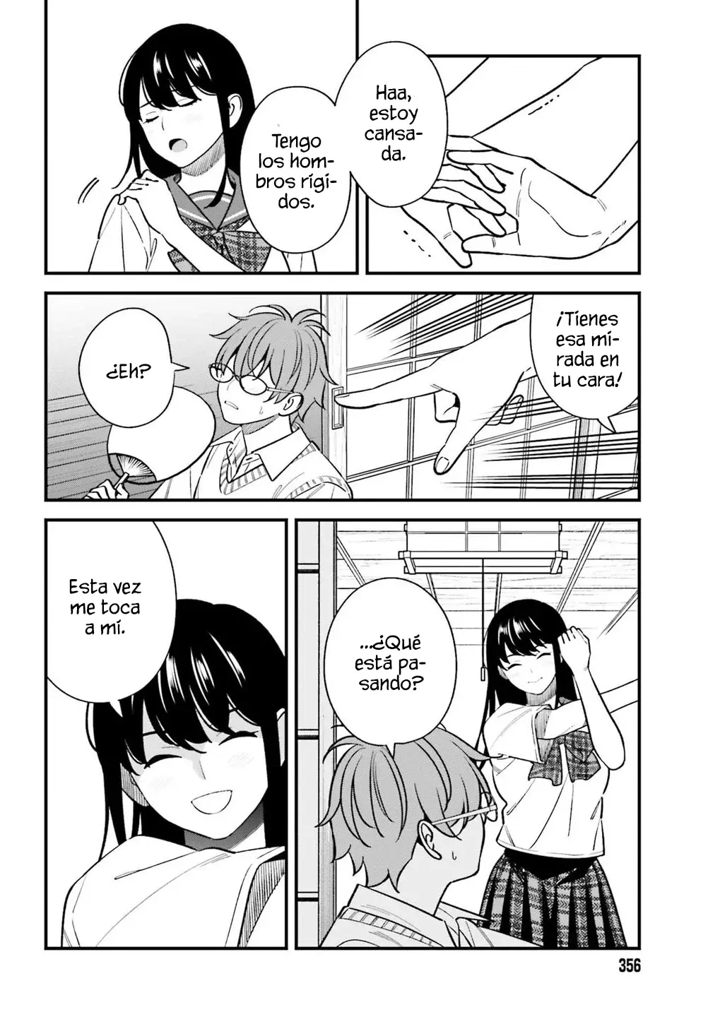 Are physical relationships posible between childhood friends of high school students? Capitulo 19 página 4