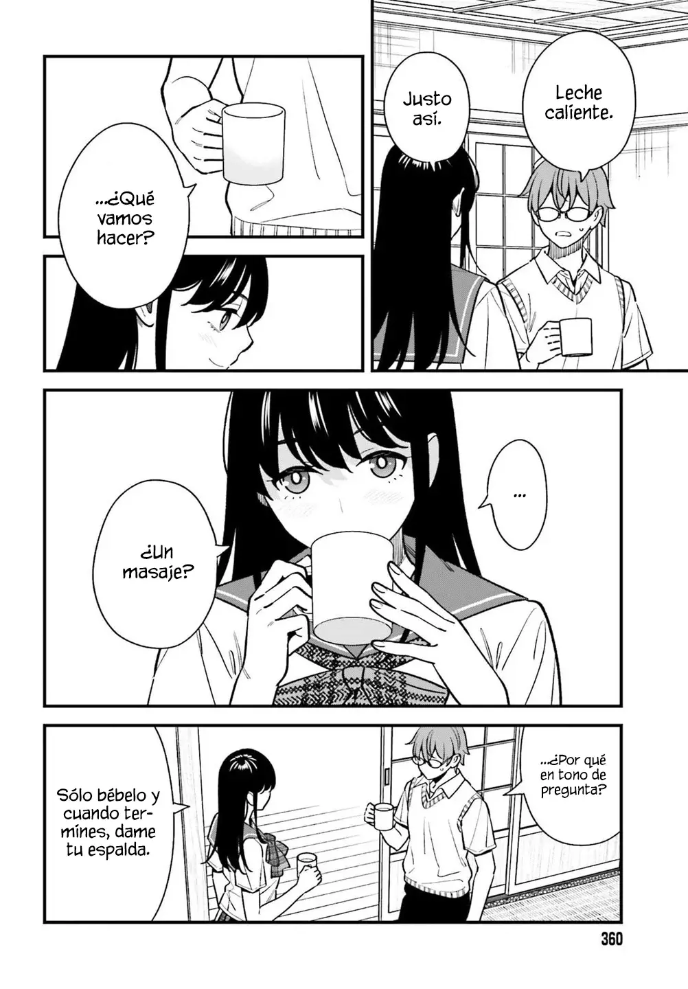 Are physical relationships posible between childhood friends of high school students? Capitulo 19 página 8