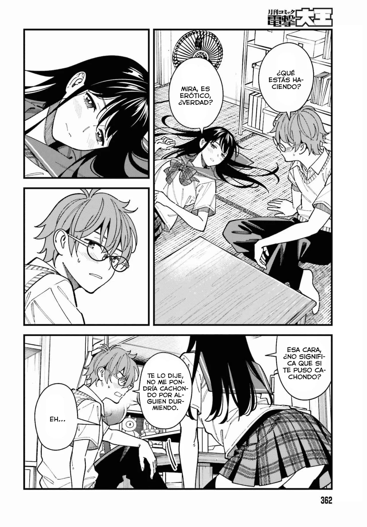 Are physical relationships posible between childhood friends of high school students? Capitulo 2 página 13