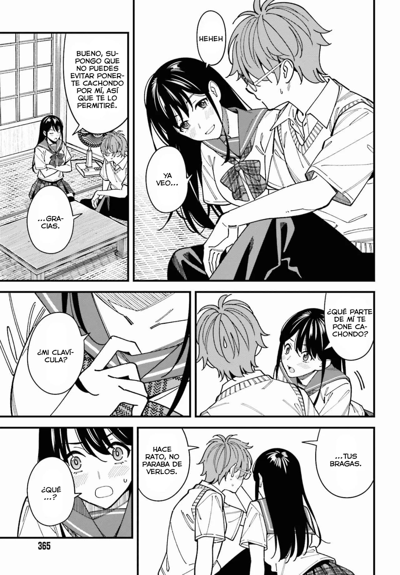 Are physical relationships posible between childhood friends of high school students? Capitulo 2 página 16