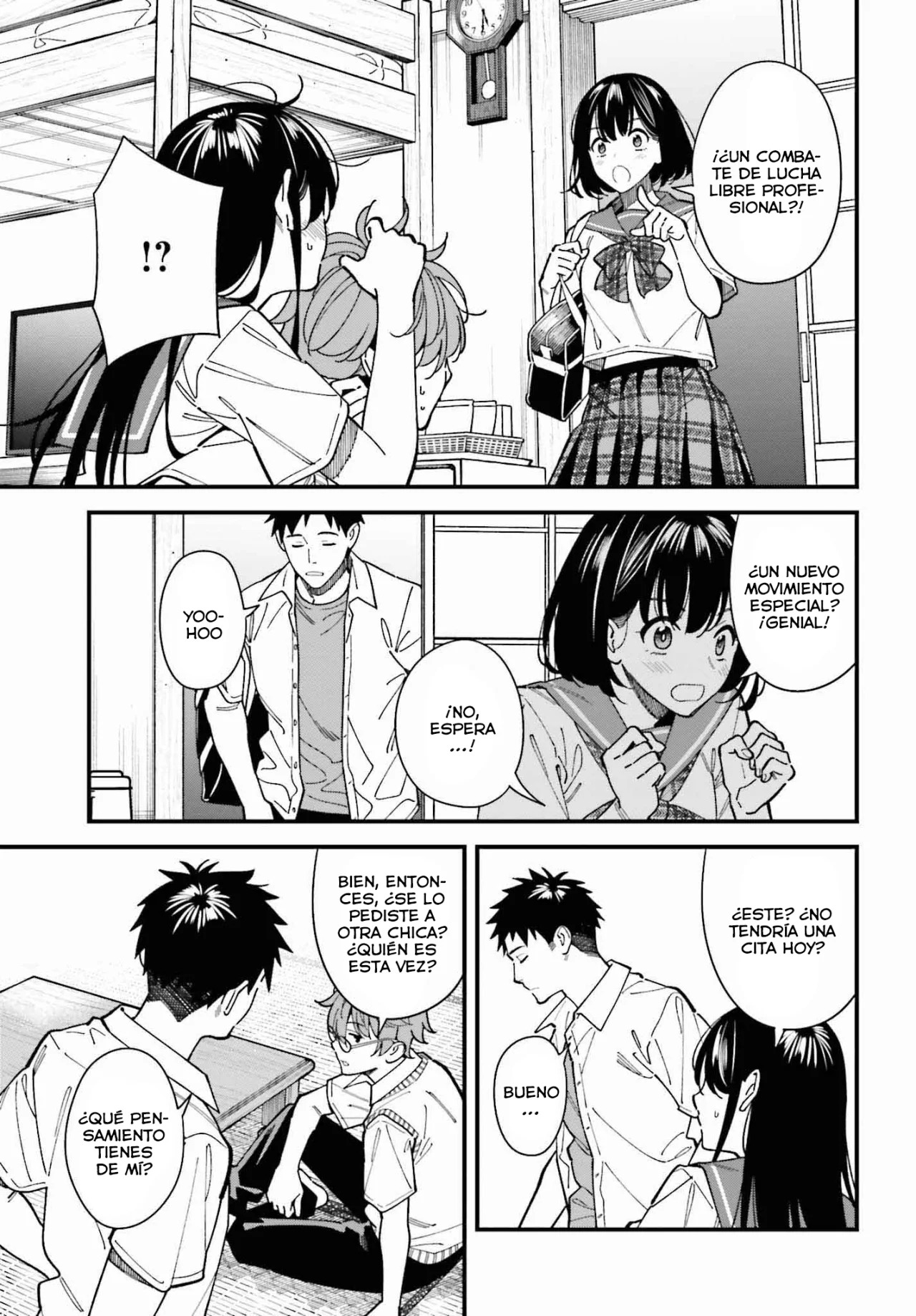 Are physical relationships posible between childhood friends of high school students? Capitulo 2 página 20