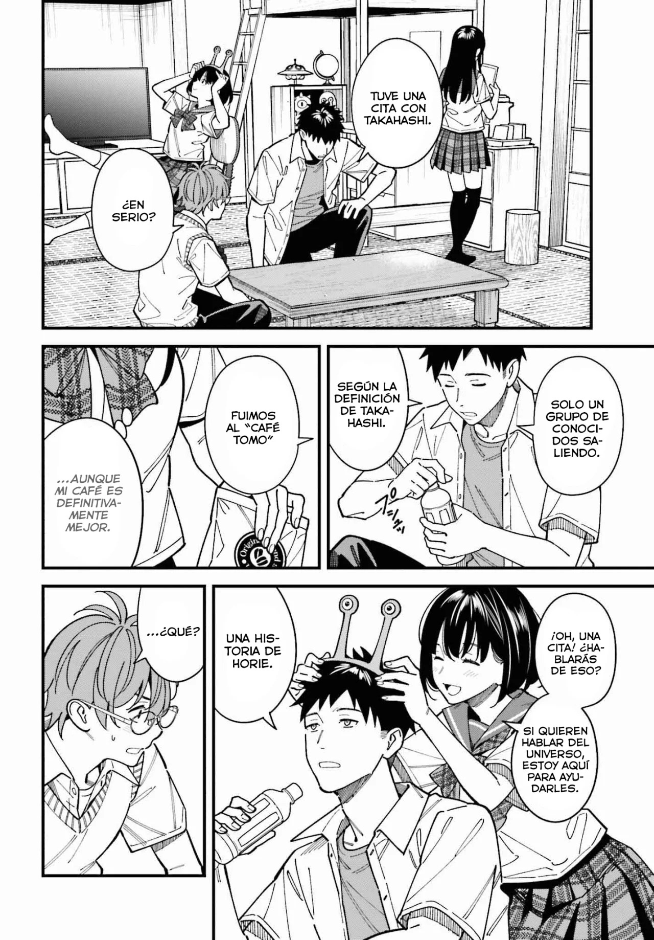 Are physical relationships posible between childhood friends of high school students? Capitulo 2 página 21