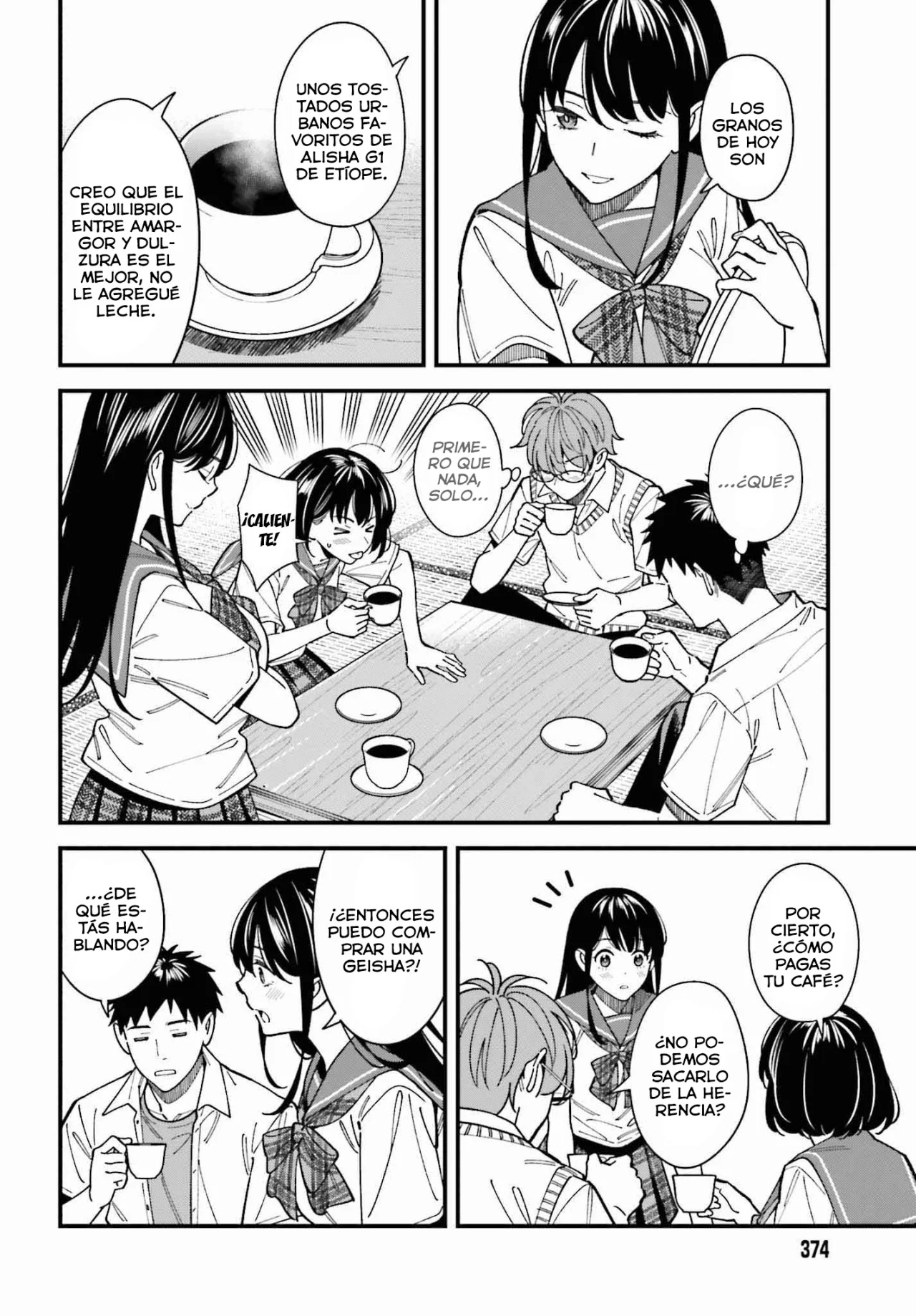 Are physical relationships posible between childhood friends of high school students? Capitulo 2 página 25