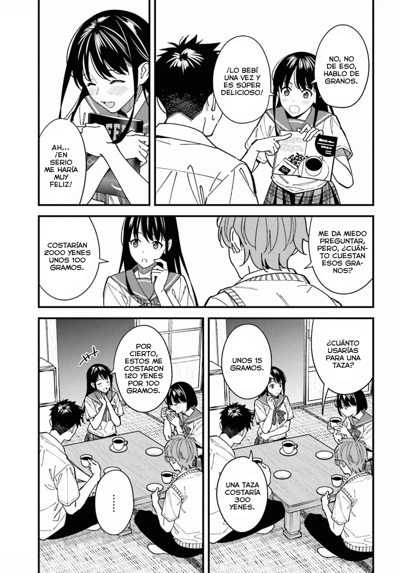 Are physical relationships posible between childhood friends of high school students? Capitulo 2 página 26