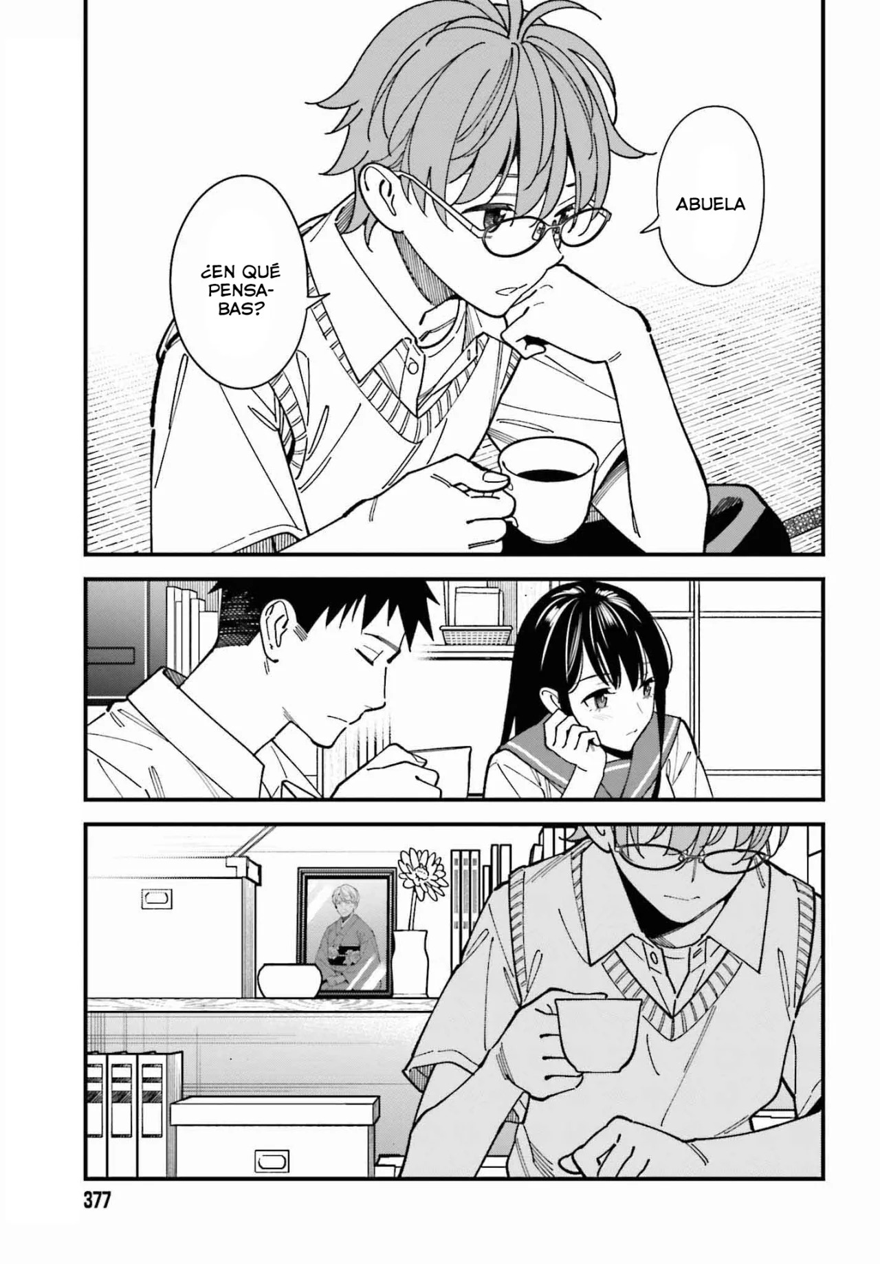 Are physical relationships posible between childhood friends of high school students? Capitulo 2 página 28
