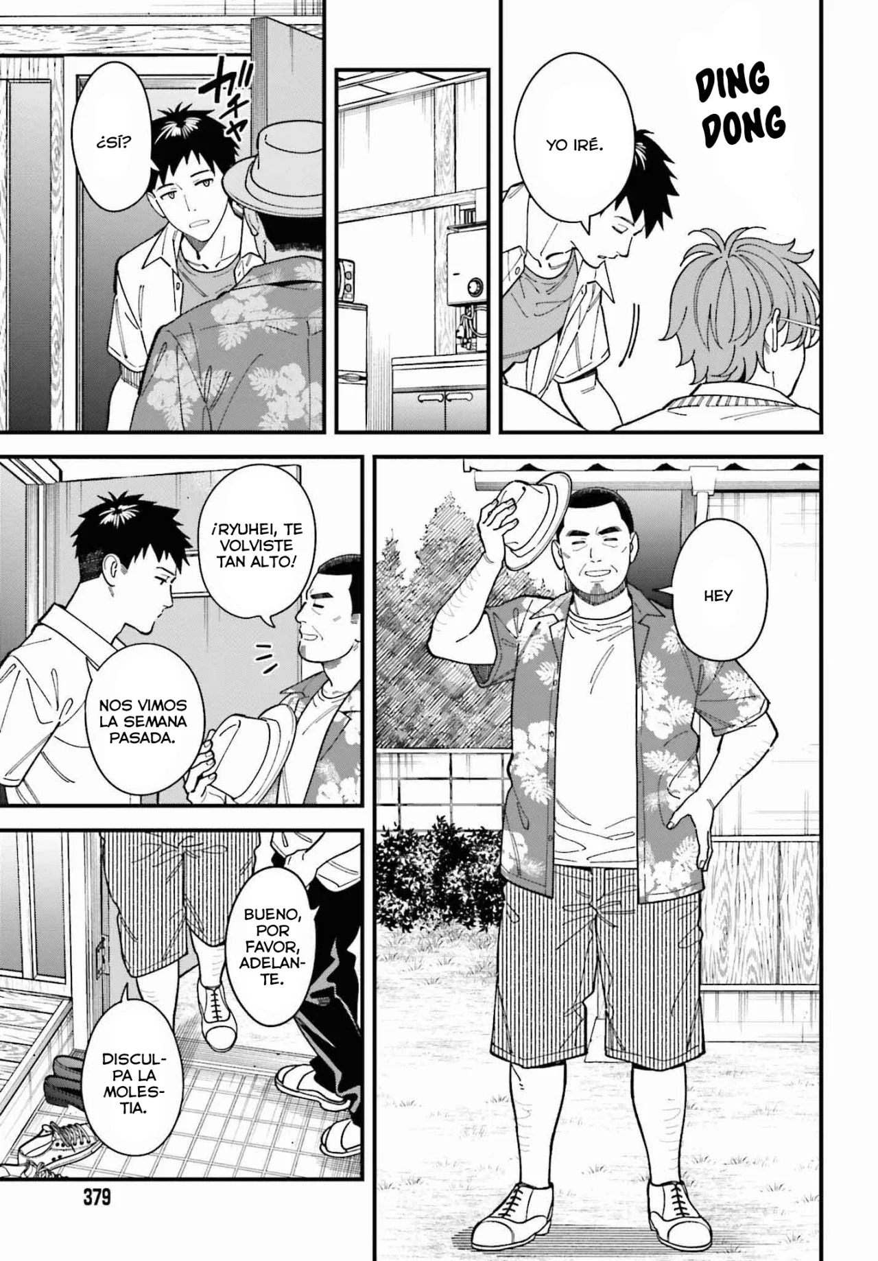 Are physical relationships posible between childhood friends of high school students? Capitulo 2 página 30