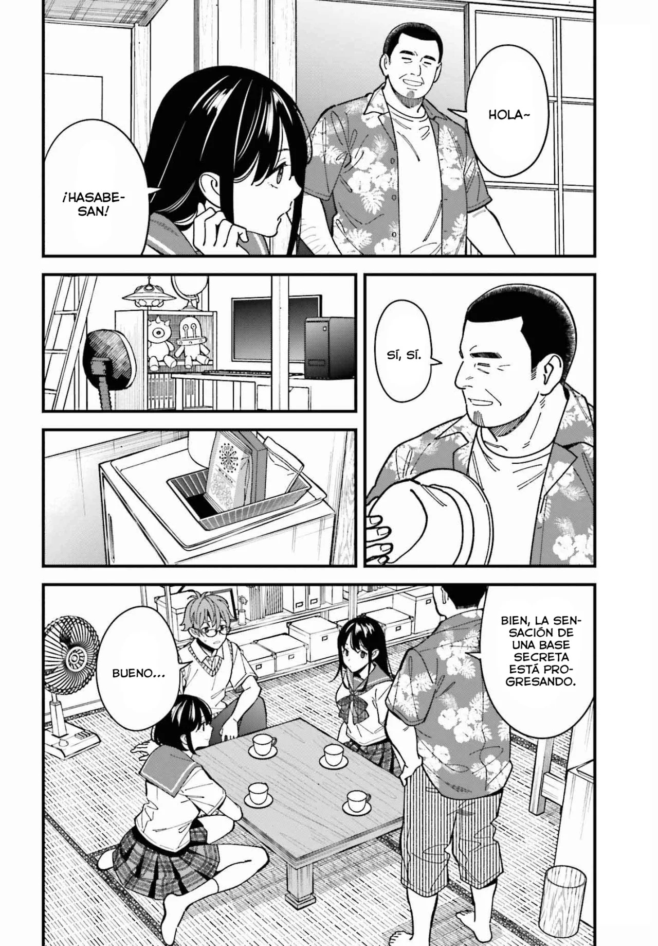 Are physical relationships posible between childhood friends of high school students? Capitulo 2 página 31