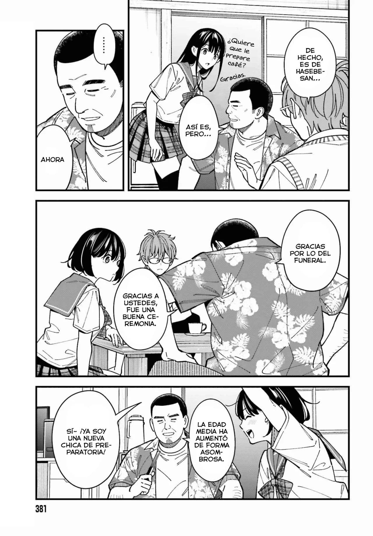 Are physical relationships posible between childhood friends of high school students? Capitulo 2 página 32