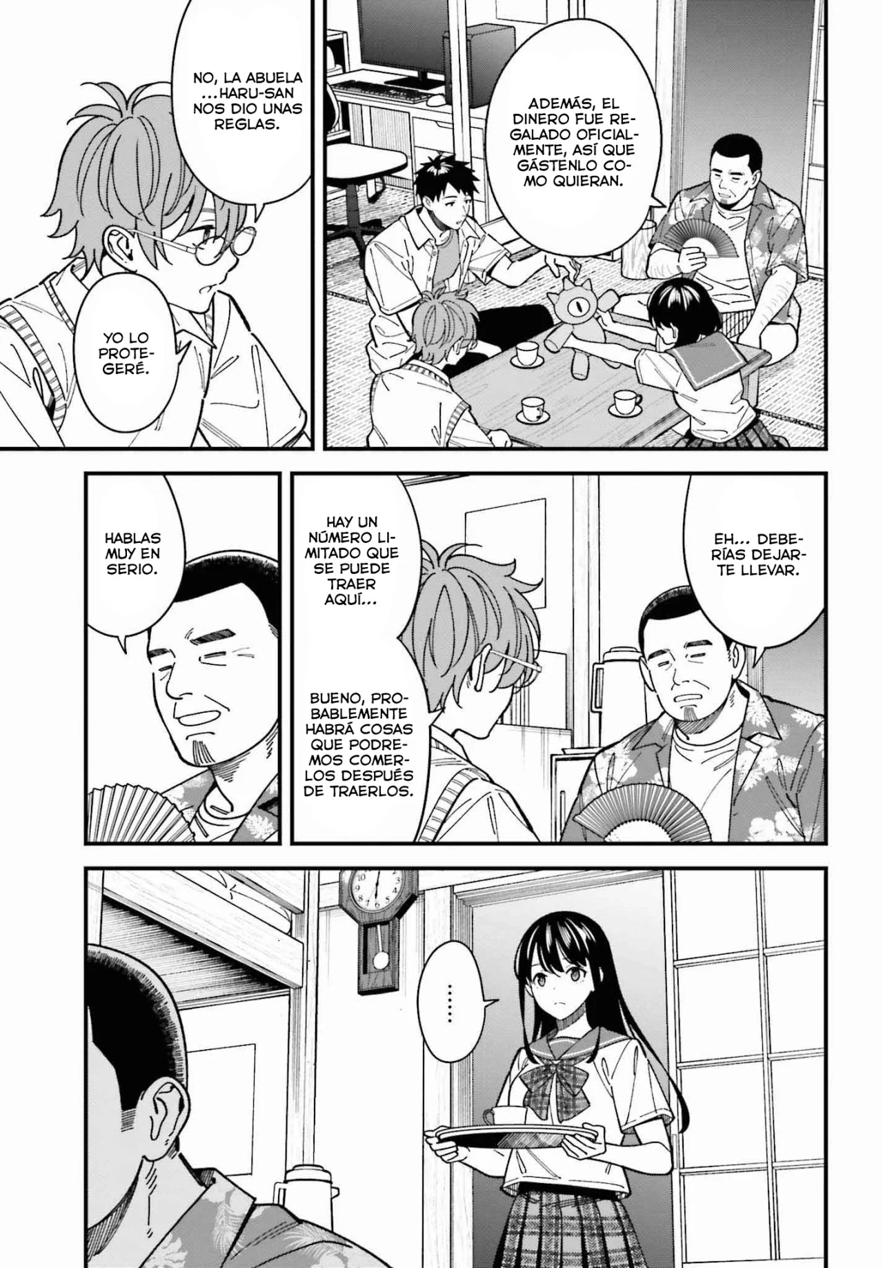 Are physical relationships posible between childhood friends of high school students? Capitulo 2 página 34