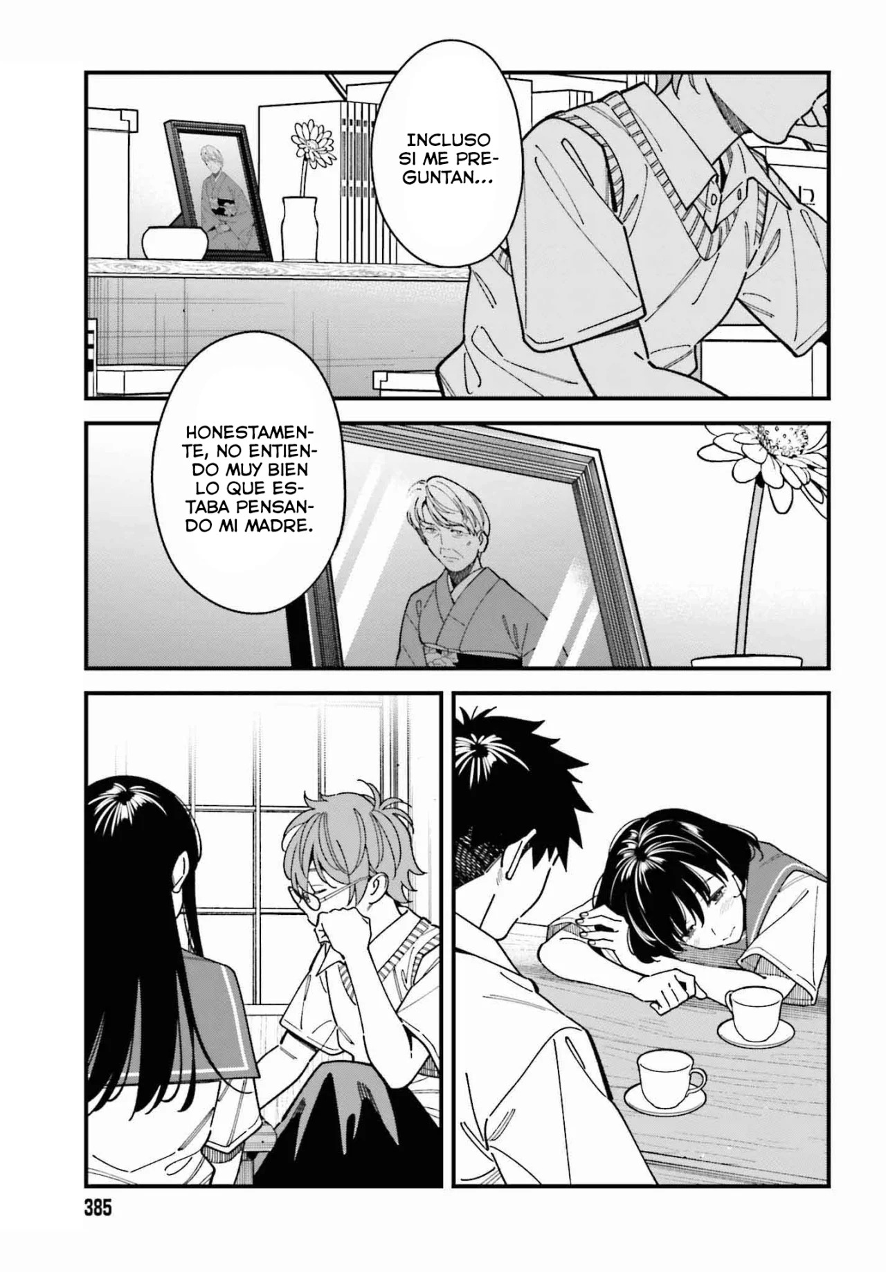 Are physical relationships posible between childhood friends of high school students? Capitulo 2 página 36