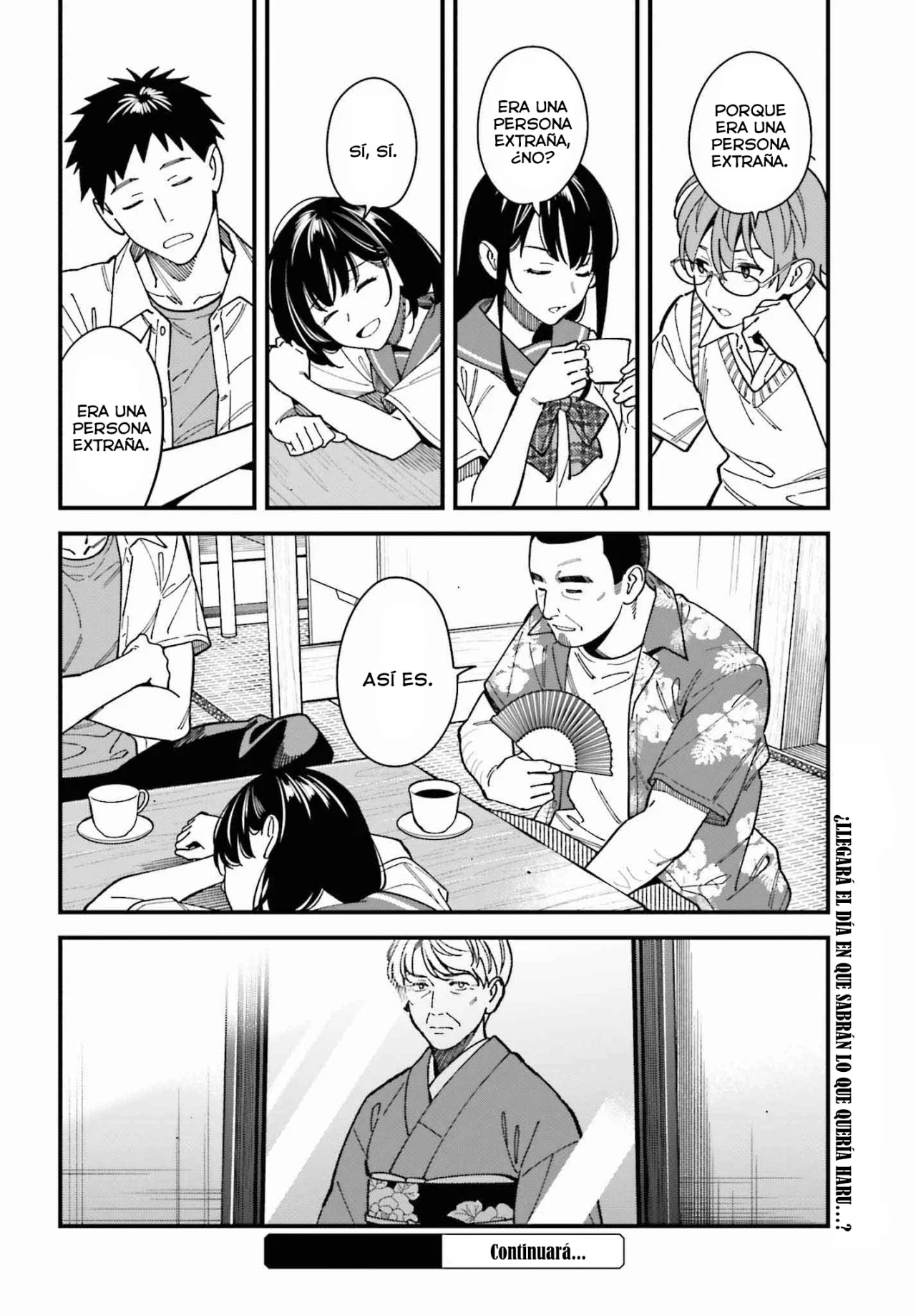 Are physical relationships posible between childhood friends of high school students? Capitulo 2 página 37