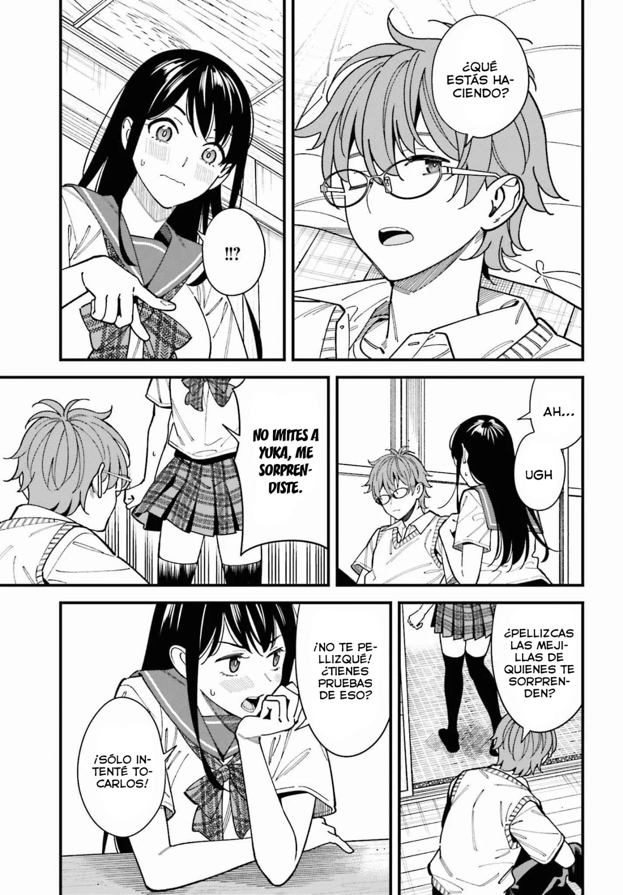 Are physical relationships posible between childhood friends of high school students? Capitulo 2 página 8
