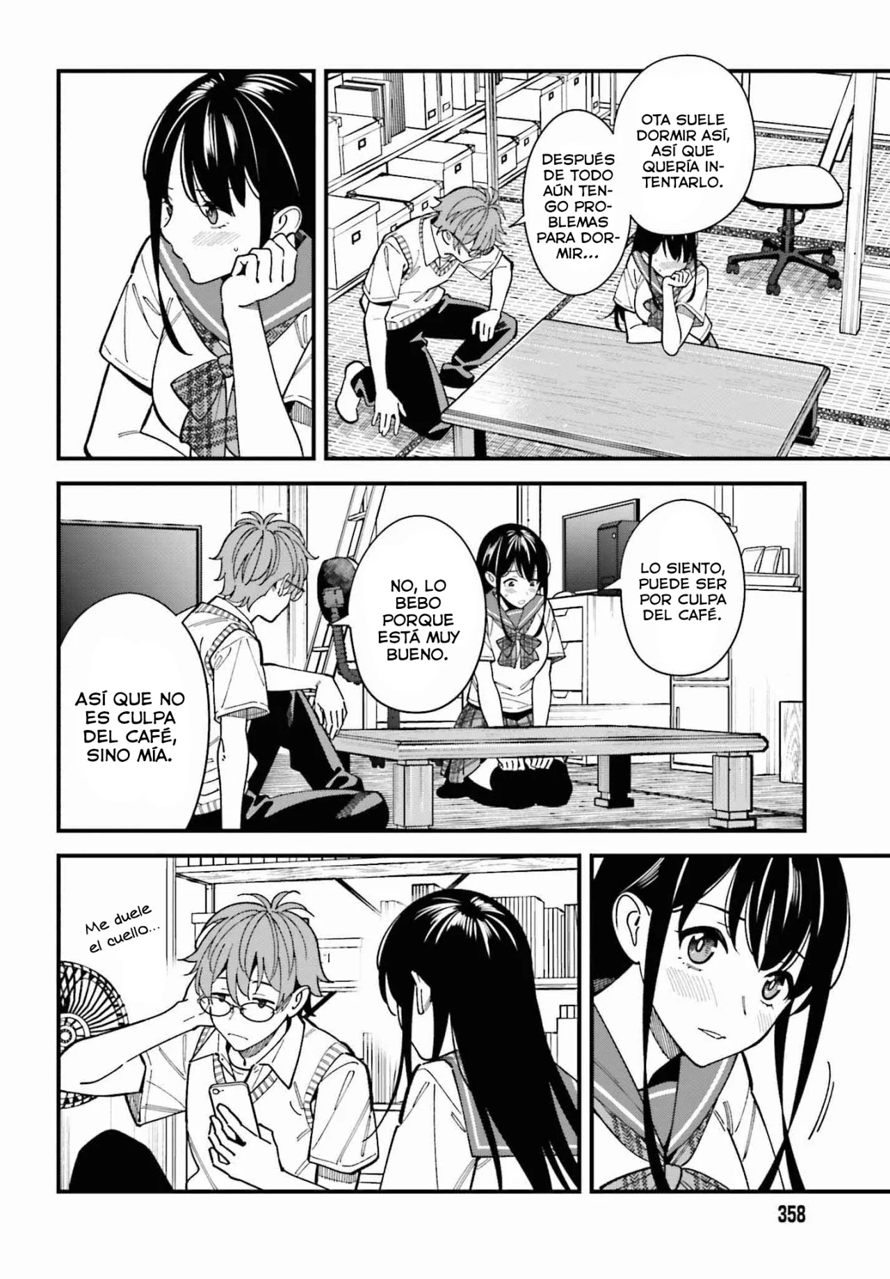 Are physical relationships posible between childhood friends of high school students? Capitulo 2 página 9