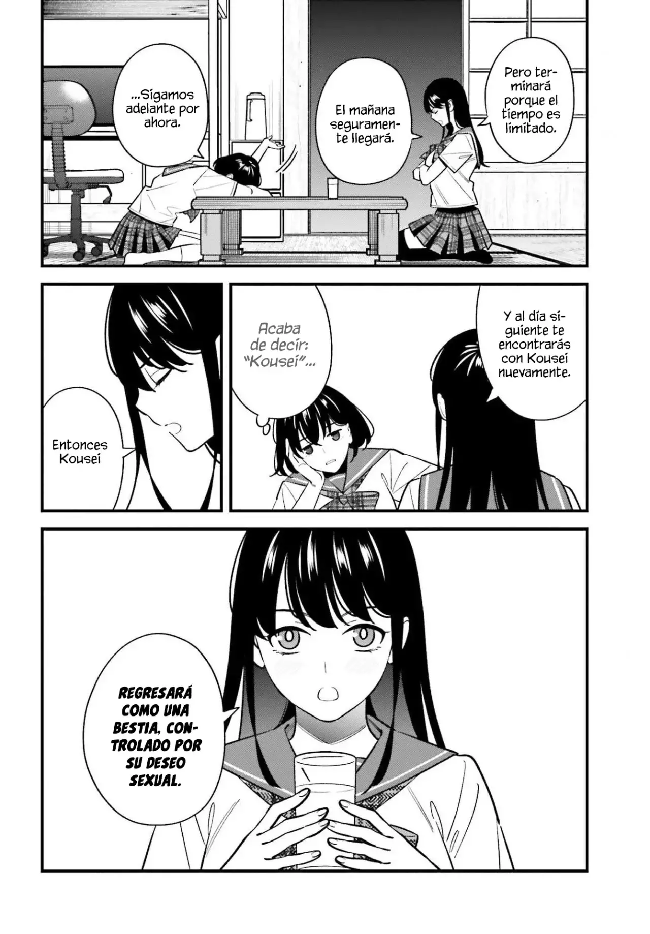 Are physical relationships posible between childhood friends of high school students? Capitulo 20 página 10