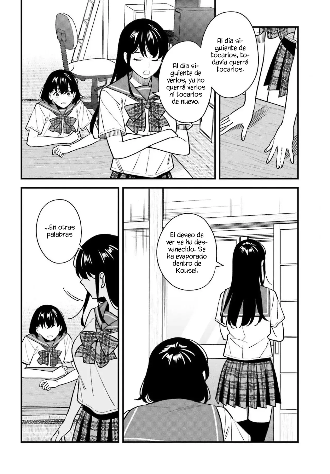 Are physical relationships posible between childhood friends of high school students? Capitulo 20 página 16