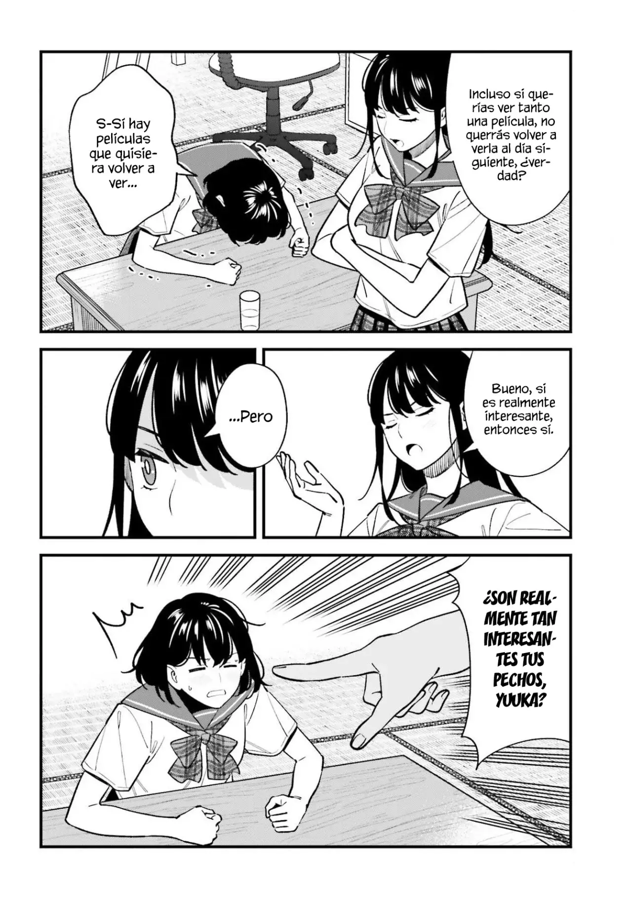 Are physical relationships posible between childhood friends of high school students? Capitulo 20 página 18