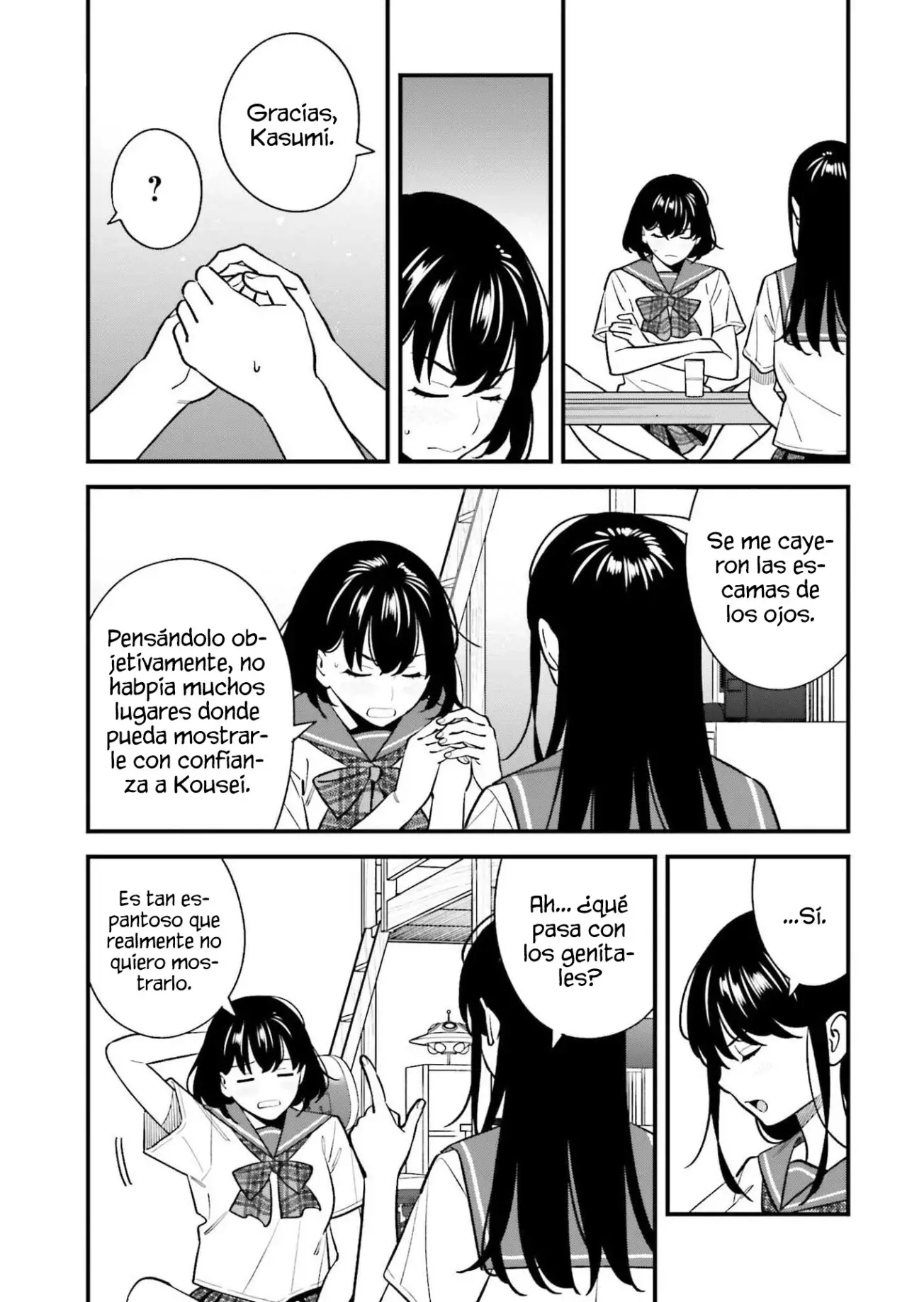 Are physical relationships posible between childhood friends of high school students? Capitulo 20 página 23