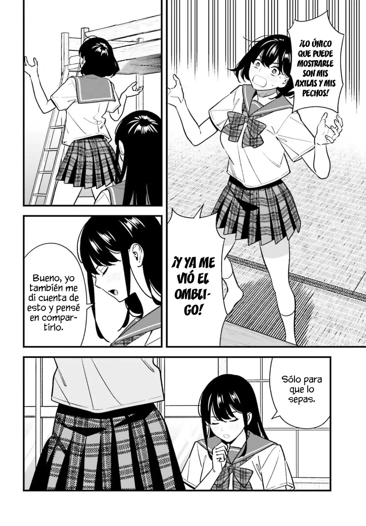 Are physical relationships posible between childhood friends of high school students? Capitulo 20 página 24