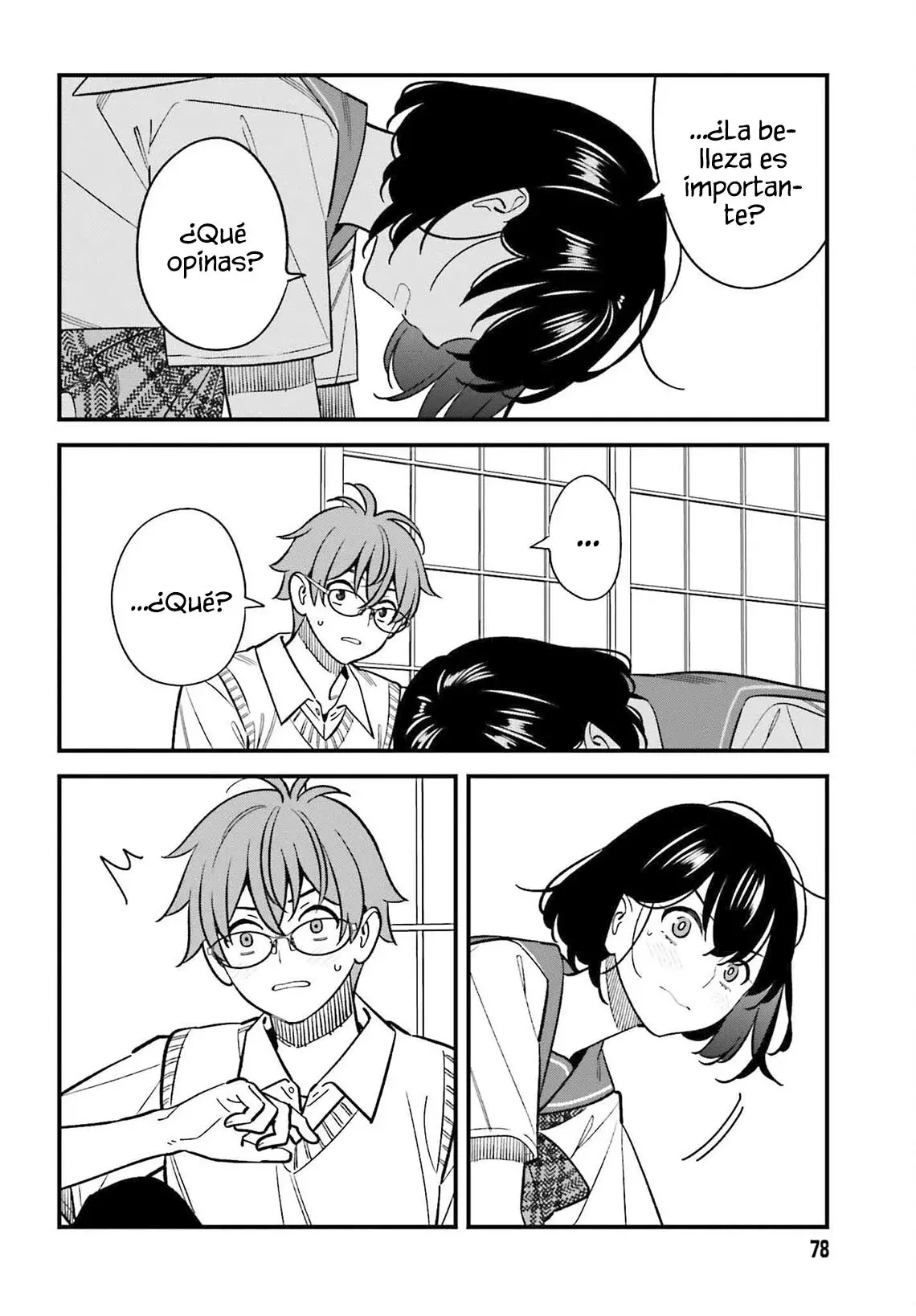 Are physical relationships posible between childhood friends of high school students? Capitulo 21 página 12