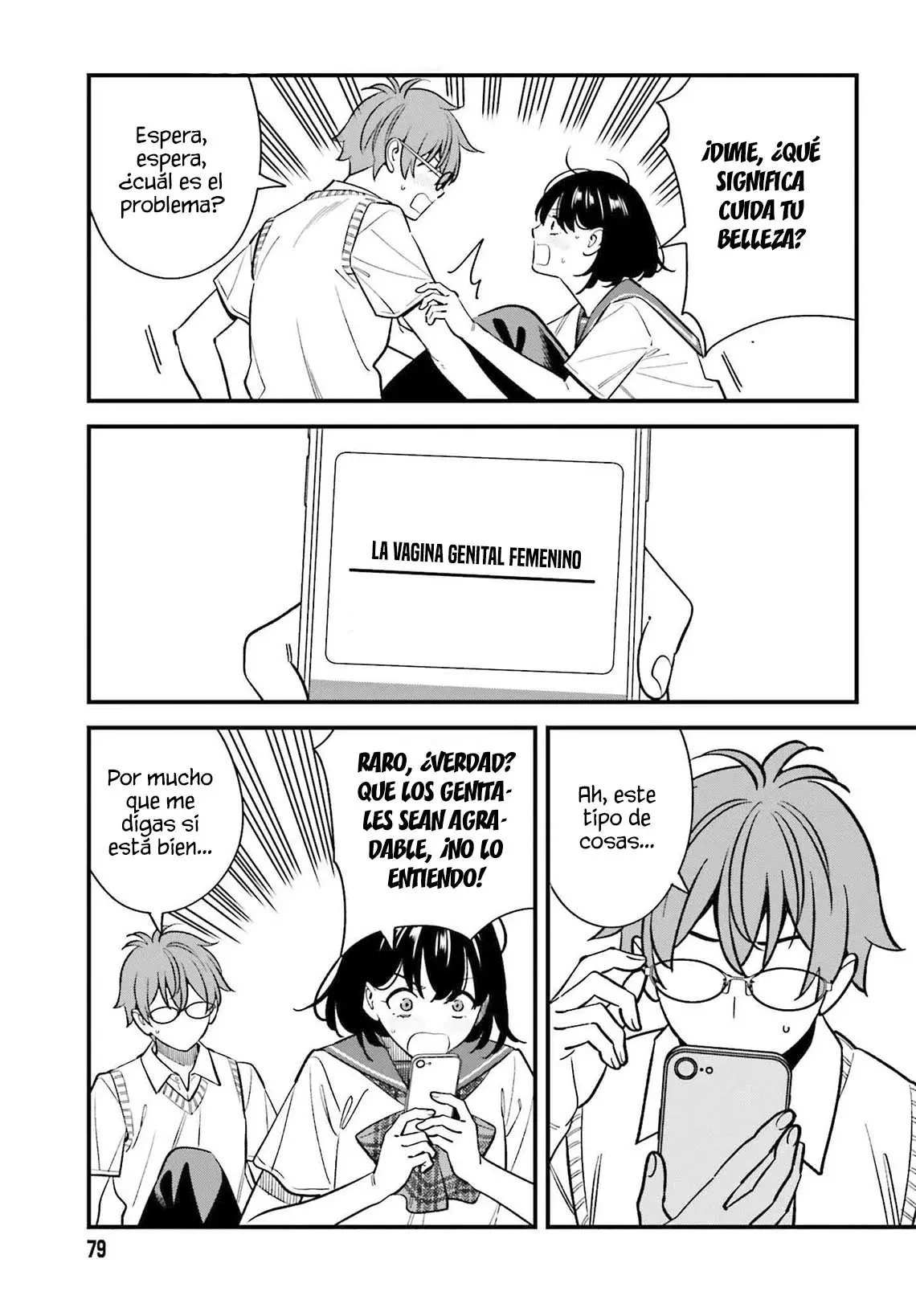 Are physical relationships posible between childhood friends of high school students? Capitulo 21 página 13
