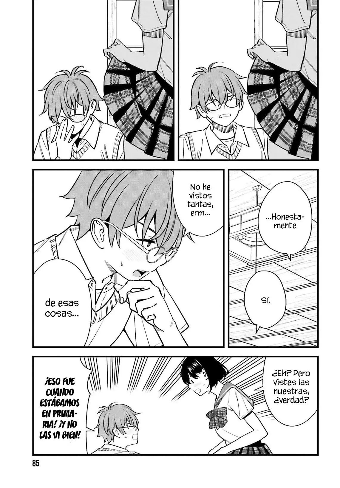 Are physical relationships posible between childhood friends of high school students? Capitulo 21 página 19