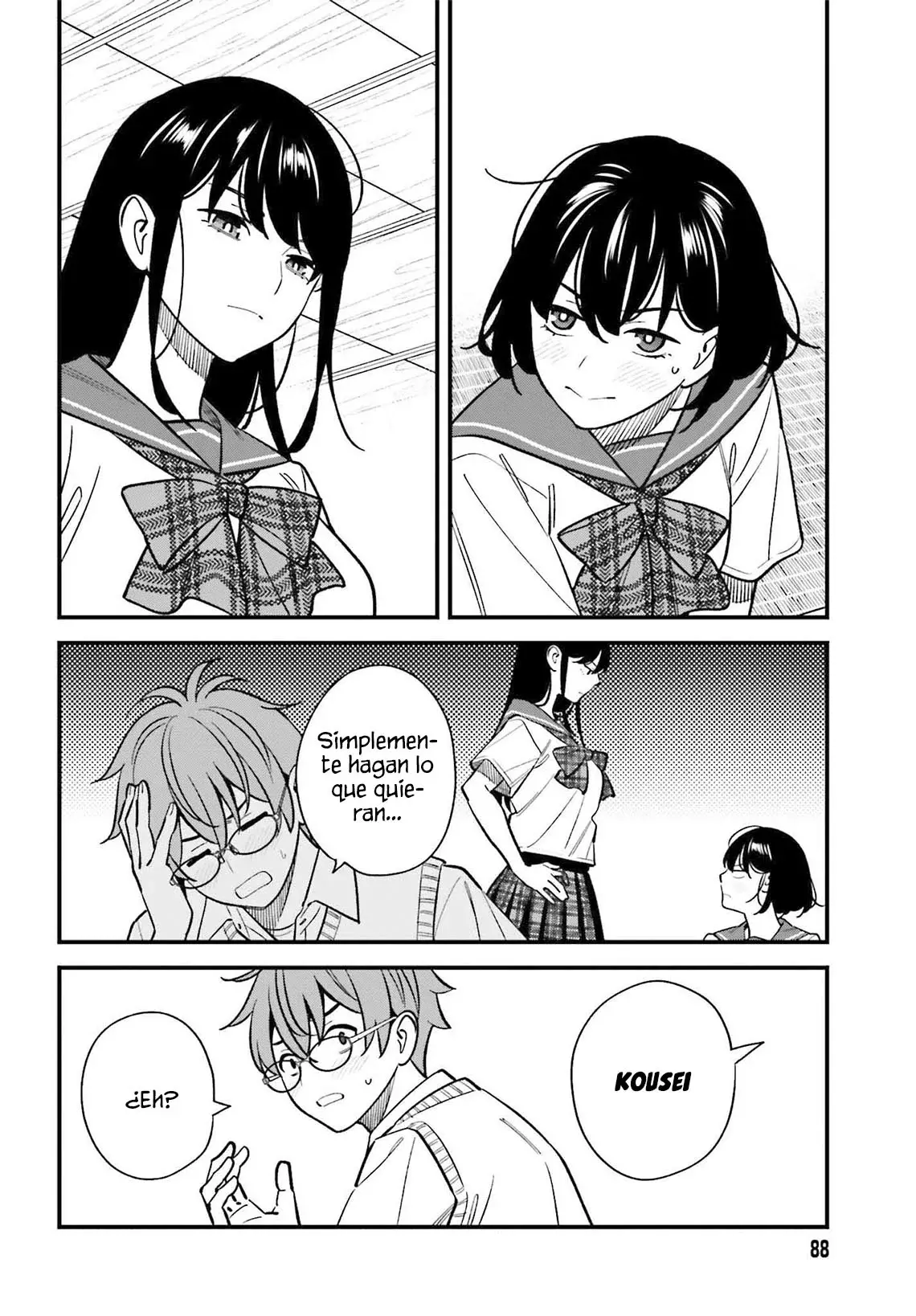 Are physical relationships posible between childhood friends of high school students? Capitulo 21 página 22