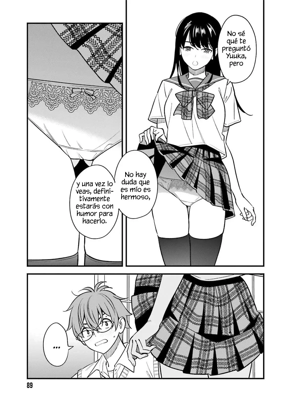 Are physical relationships posible between childhood friends of high school students? Capitulo 21 página 23